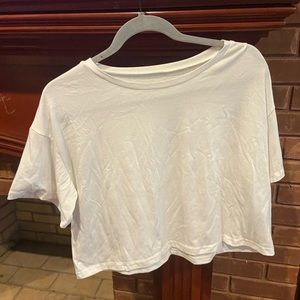 Shein white top size medium